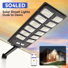 80000LM 8500K LED Solar Street Light 800W Commercial Oudoor Lights Outdoor Waterproof Hight Brightness LED (1PCS: 1PCS)